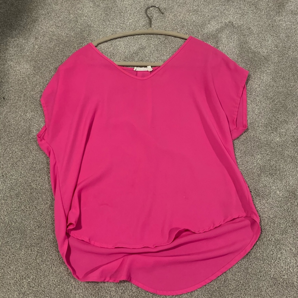 Pink blouse